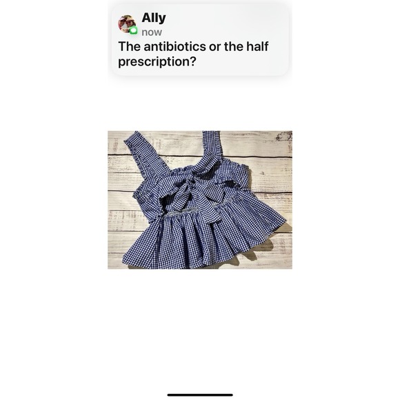 Lot Of 3 Women Tops Fit & Flare Black / Blue Puff Sleeve Francesca's Size Medium - Picture 14 of 15